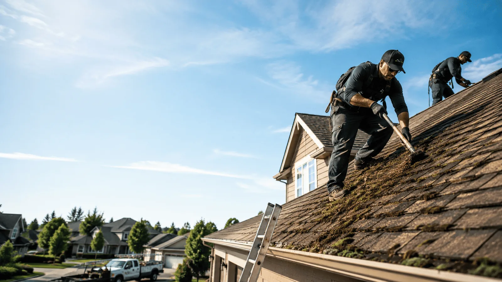 Roof Moss Removal in Granite Quarry, NC near me